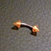 Piercing arcade orange