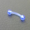 Piercing arcade bleu