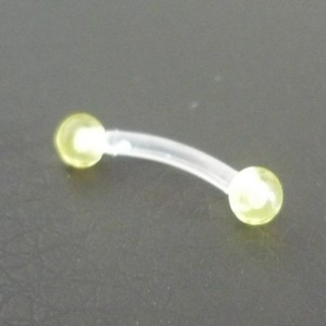 Piercing arcade jaune