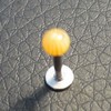 Piercing labret orange