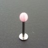 Piercing labret rose