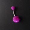 Piercing nombril Violet