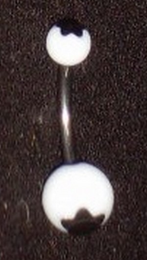 Piercing Nombril Acier chirurgical